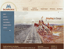 Tablet Screenshot of ihorsellc.com